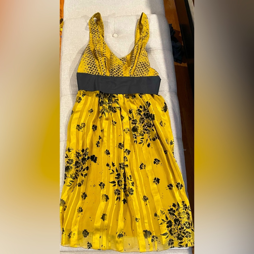 Etro silk & velvet dress, made in Italy